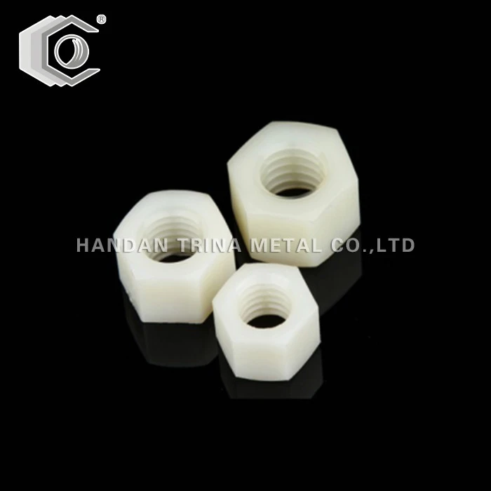 DIN934 Nhựa Nylon Hex Nut